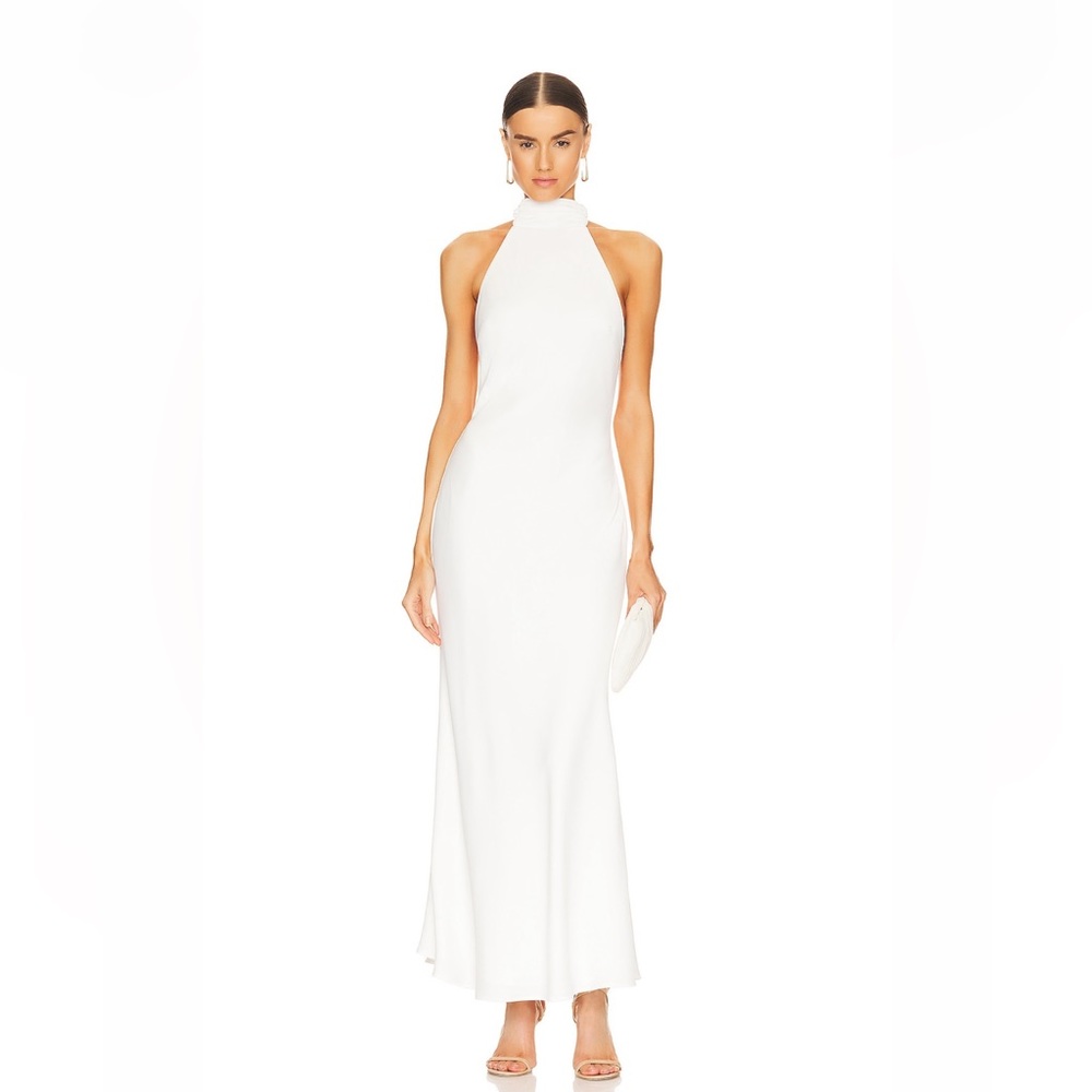 Satin Ivory Dress